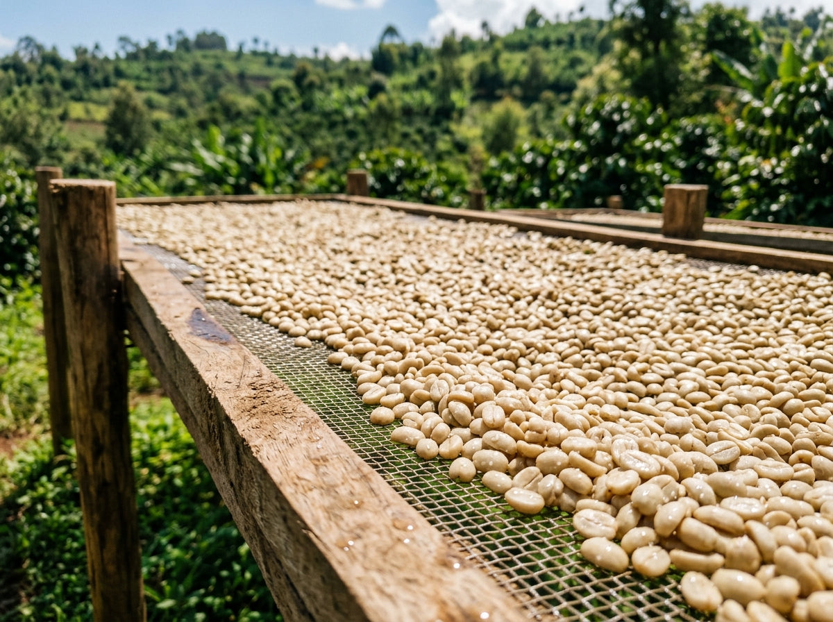 Was bedeutet "Washed Process" beim Kaffee? Ein Blick hinter die Kulissen der nassaufbereiteten Bohnen