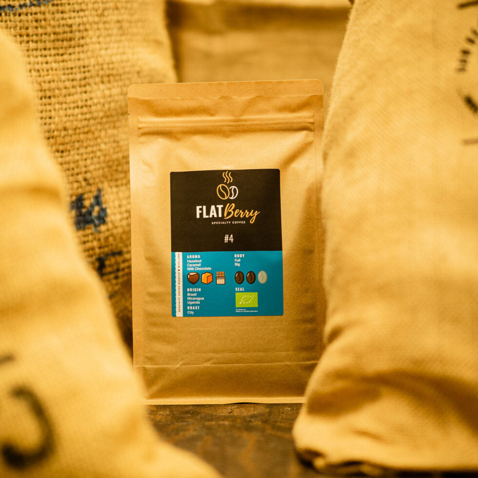 #4 weicher Espresso Blend aus Brasilien, Guatemala und Uganda